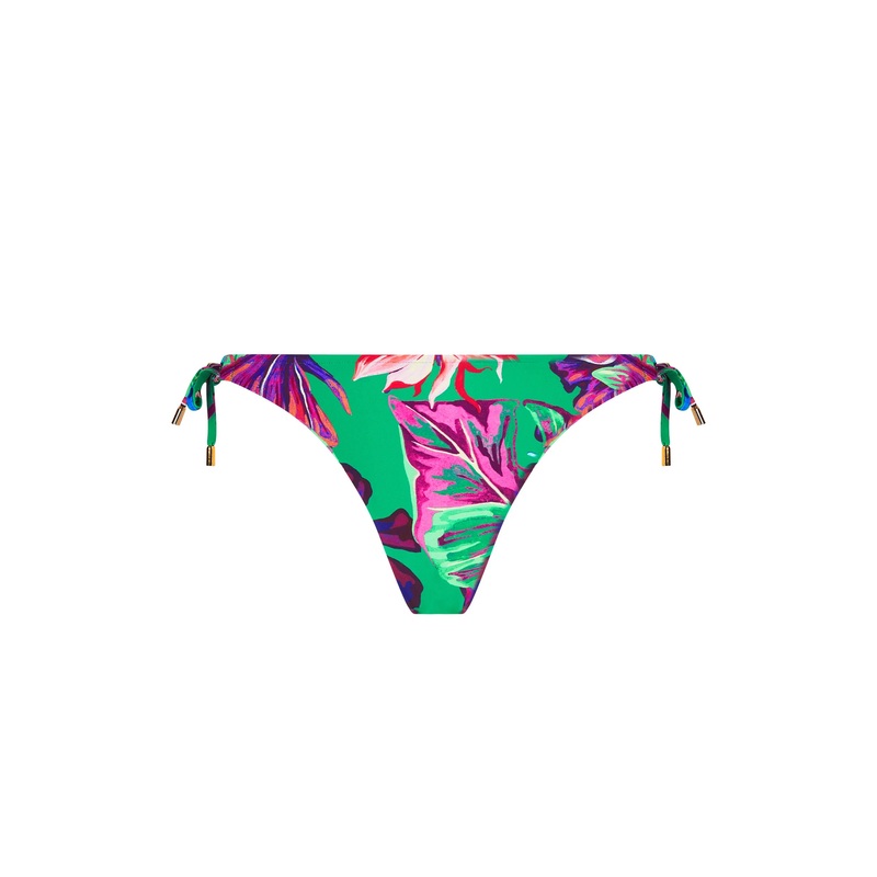 Lise Charmel Swimwear - Paradis Sauvage Bikini With Narrow Sides Vert Sauvage