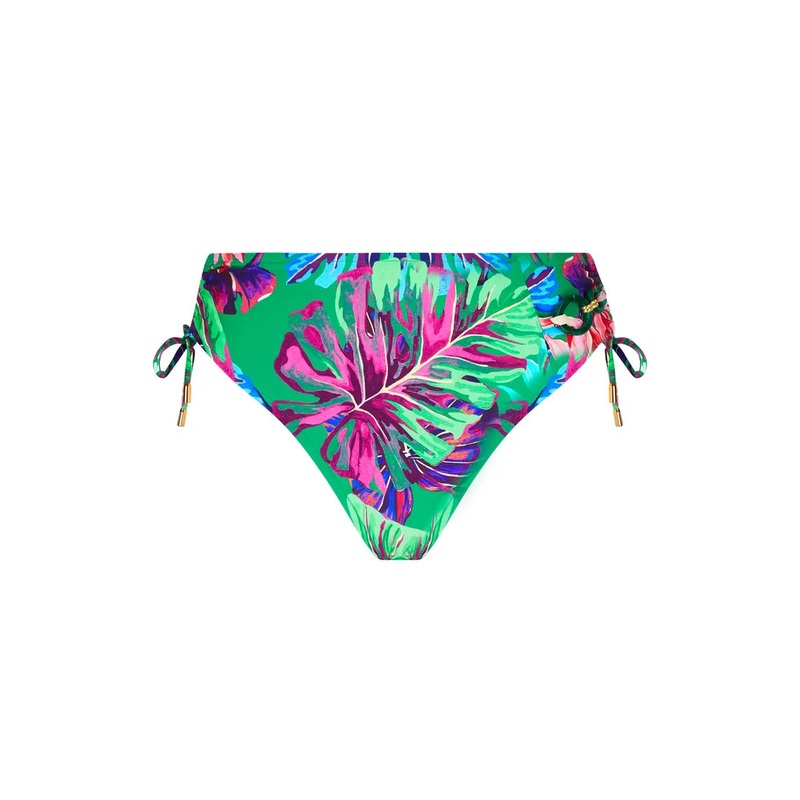Lise Charmel Swimwear - Paradis Sauvage Classic Bikini With Ties Vert Sauvage