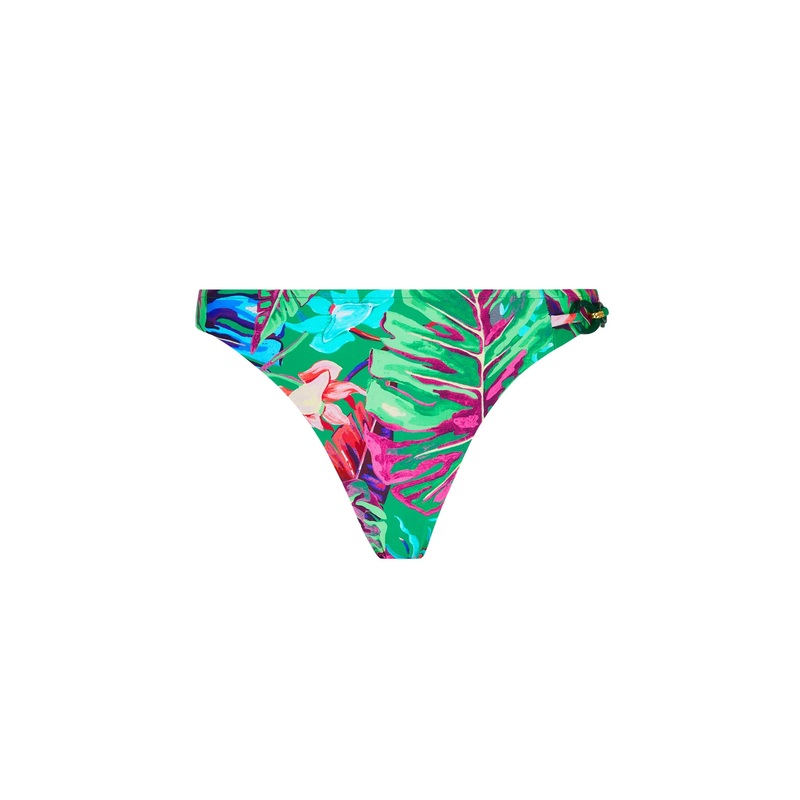 Lise Charmel Swimwear - Paradis Sauvage Low Waist Brazilian Bikini Vert Sauvage