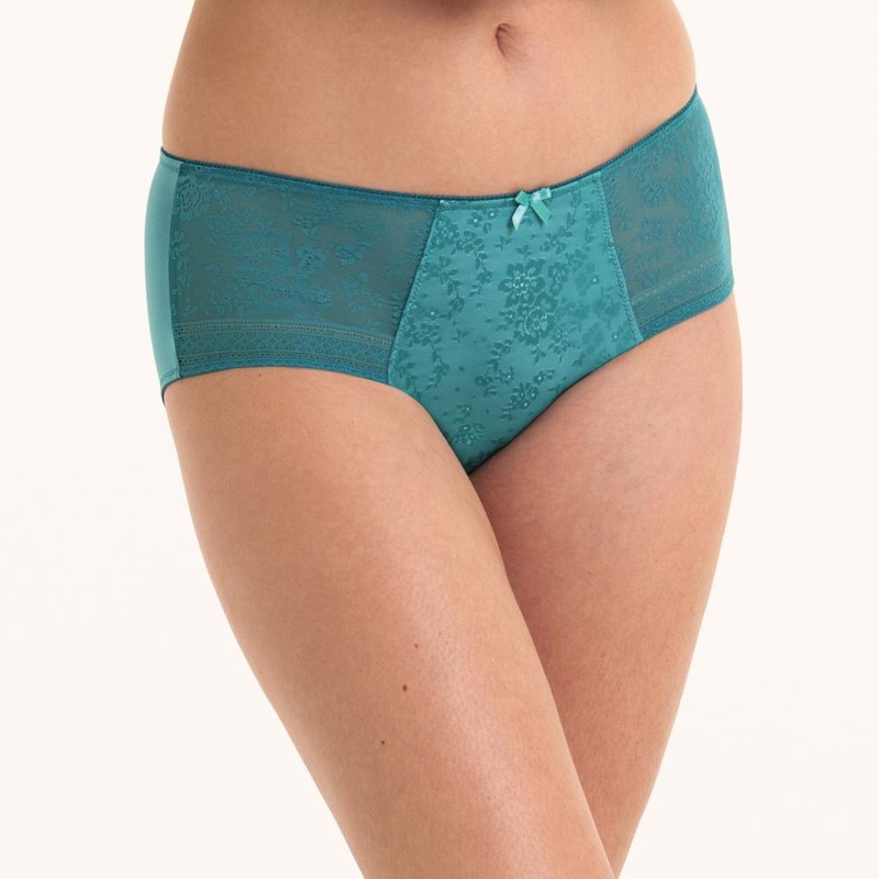 Rosa Faia - Fleur High Waist Briefs Light Smaragd