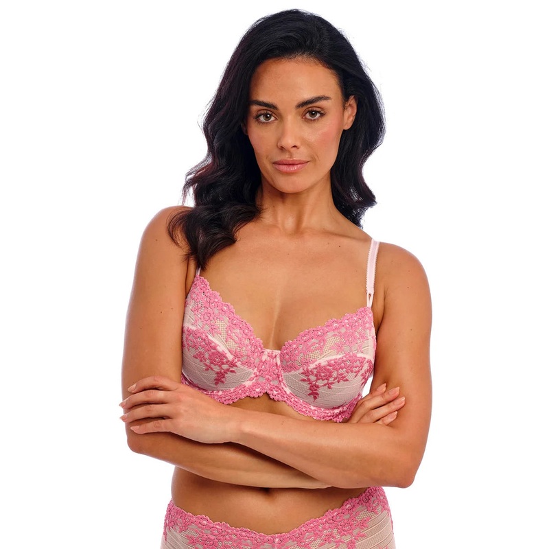 Wacoal - Embrace Lace Underwired Bra Ballet Slipper/Chateau Rose