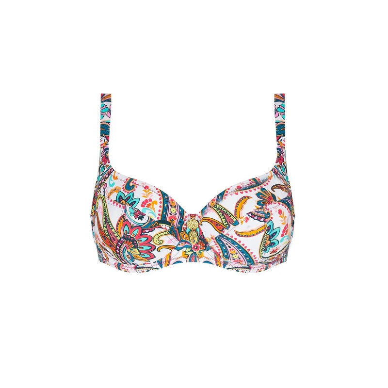Antigel Swimwear By Lise Charmel - La Bayadere Balconet Bikini Blanc Flashy