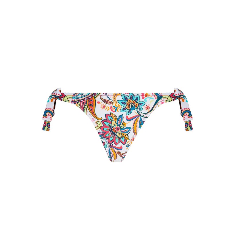 Antigel Swimwear By Lise Charmel - La Bayadere Bikini With Narrow Sides Blanc Flashy