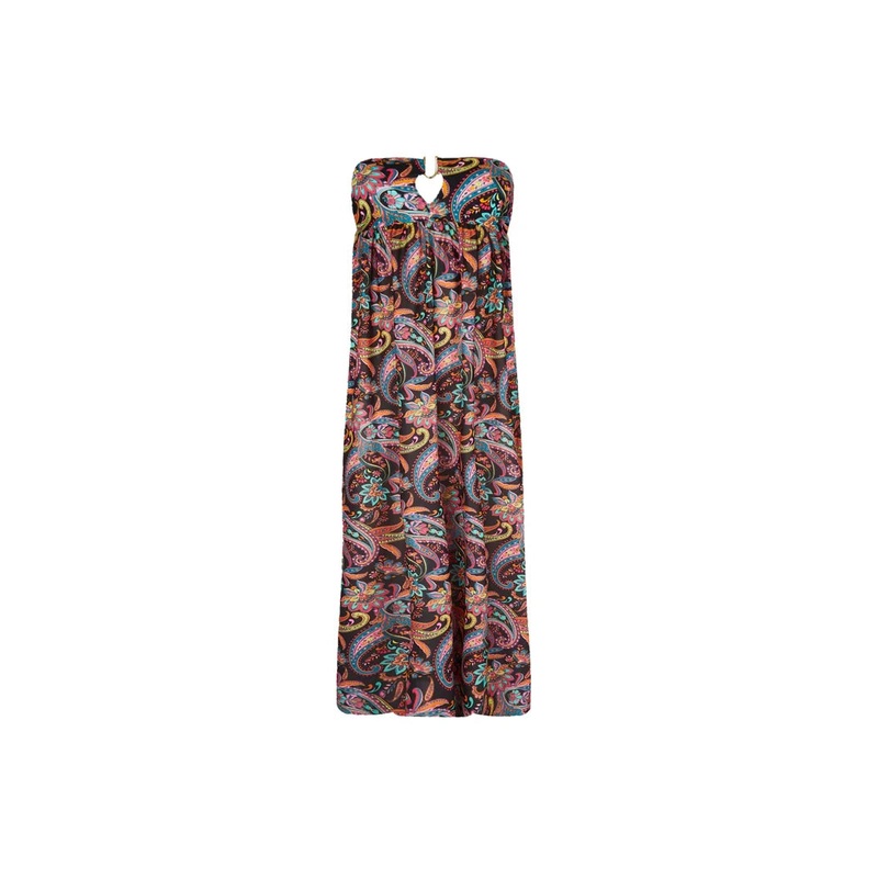 Antigel Swimwear By Lise Charmel - La Bayadere Maxi Dress Noir Flashy