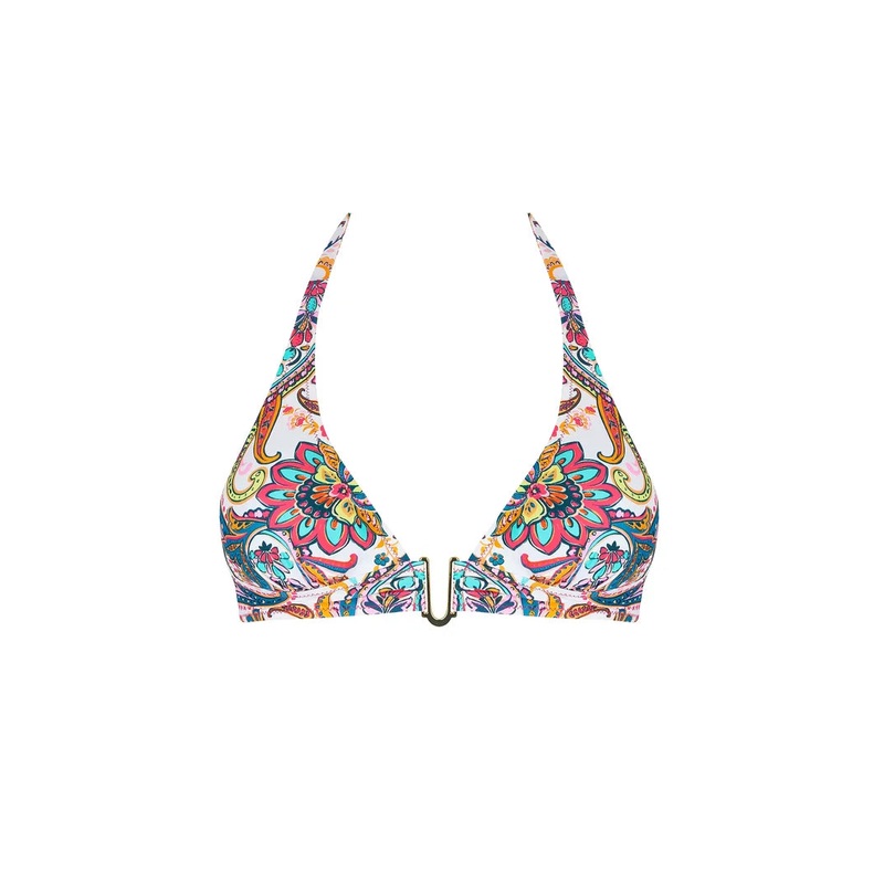 Antigel Swimwear By Lise Charmel - La Bayadere Triangle Soft Pad With Ties Blanc Flashy