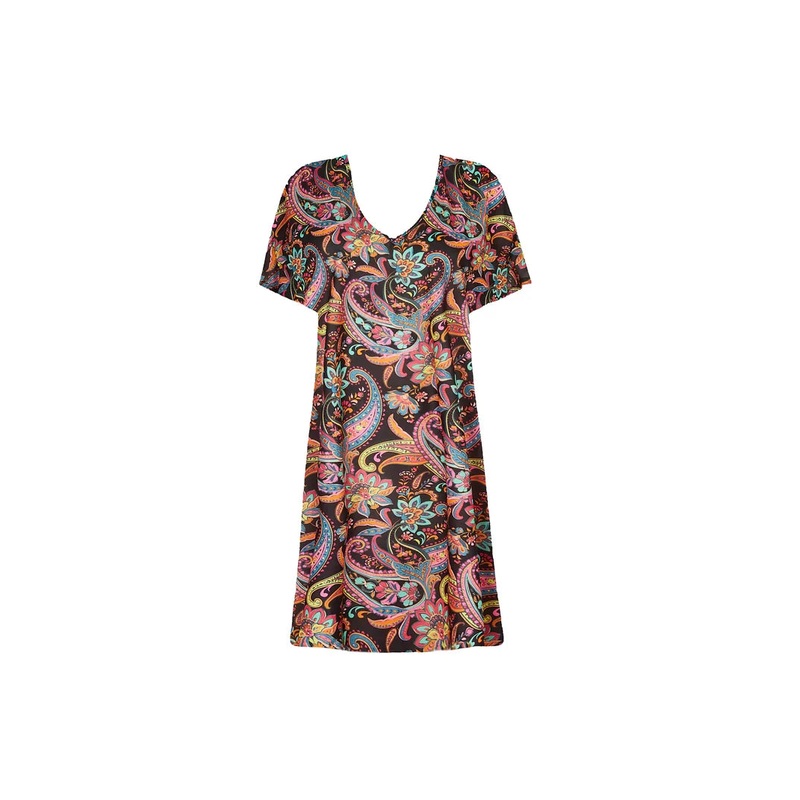 Antigel Swimwear By Lise Charmel - La Bayadere Tunic Noir Flashy
