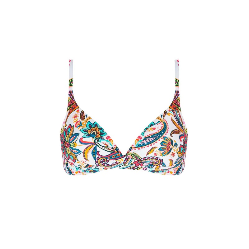 Antigel Swimwear By Lise Charmel - La Bayadere Wireless Bikini Blanc Flashy