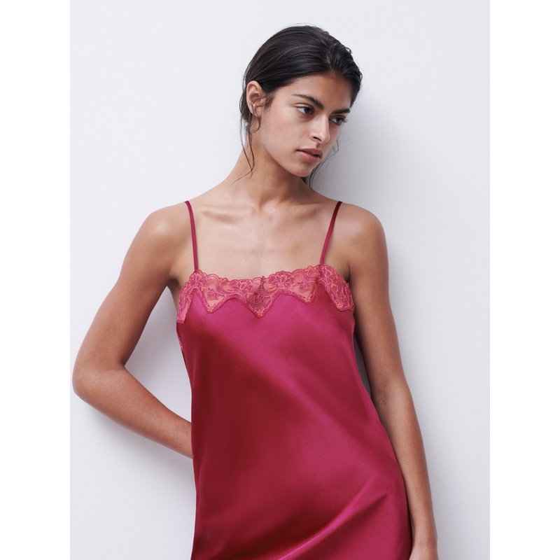 Chantelle - Cabaret Sauvage Nightdress Ruby Multico