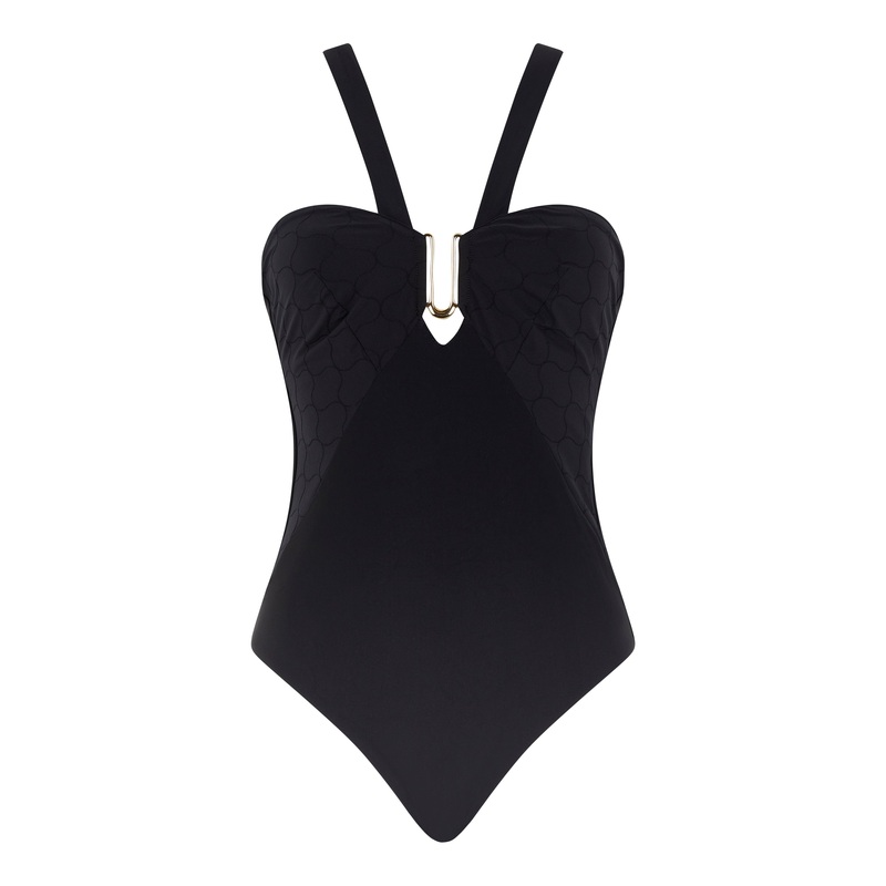 Chantelle Swimwear - Glow Wirefree Swimsuit Black