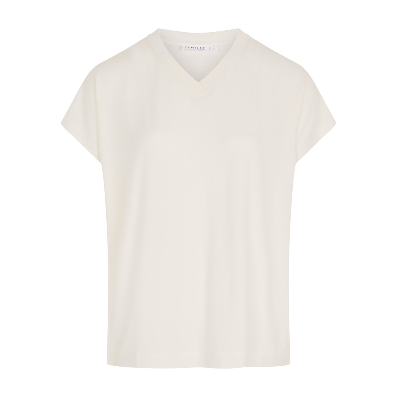 Femilet - Kate T-Shirt Short Sleeves Ivory