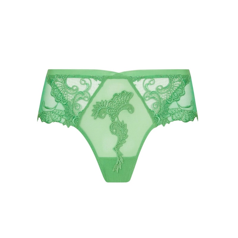 Lise Charmel - Dressing Floral Shorty Dressing Emeraude