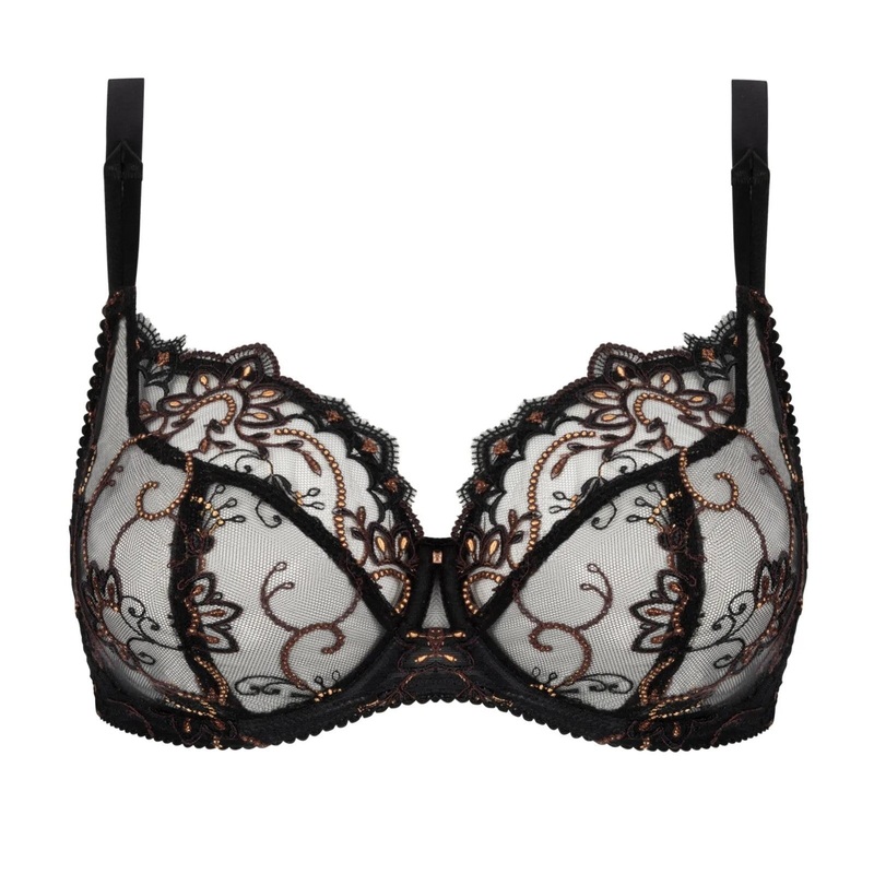 Lise Charmel - Fauve Amour  Cup Balconette Bra Ambre Panthere