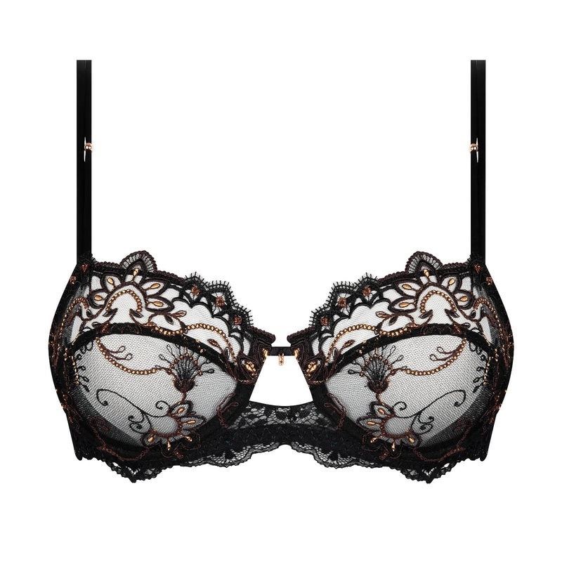 Lise Charmel - Fauve Amour Half Cup Bra Ambre Panthere