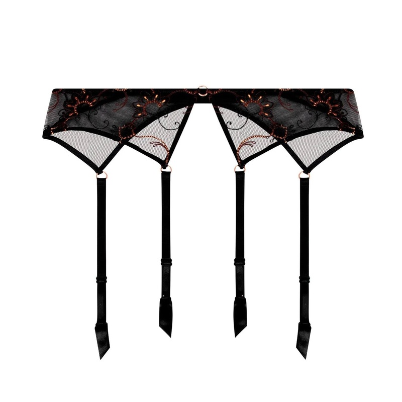 Lise Charmel - Fauve Amour Suspender Belt Ambre Panthere