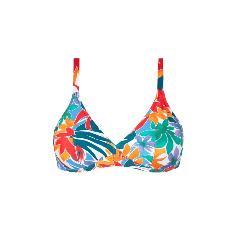 Antigel Swimwear by Lise Charmel - La Flaneuse Halter Underwired Bikini Top Papiers Decoupes