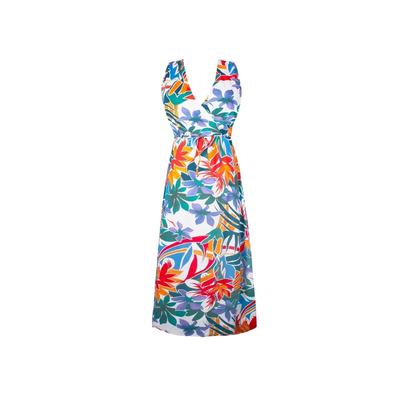 Antigel Swimwear by Lise Charmel - La Flaneuse Long Beach Dress Papiers Decoupes