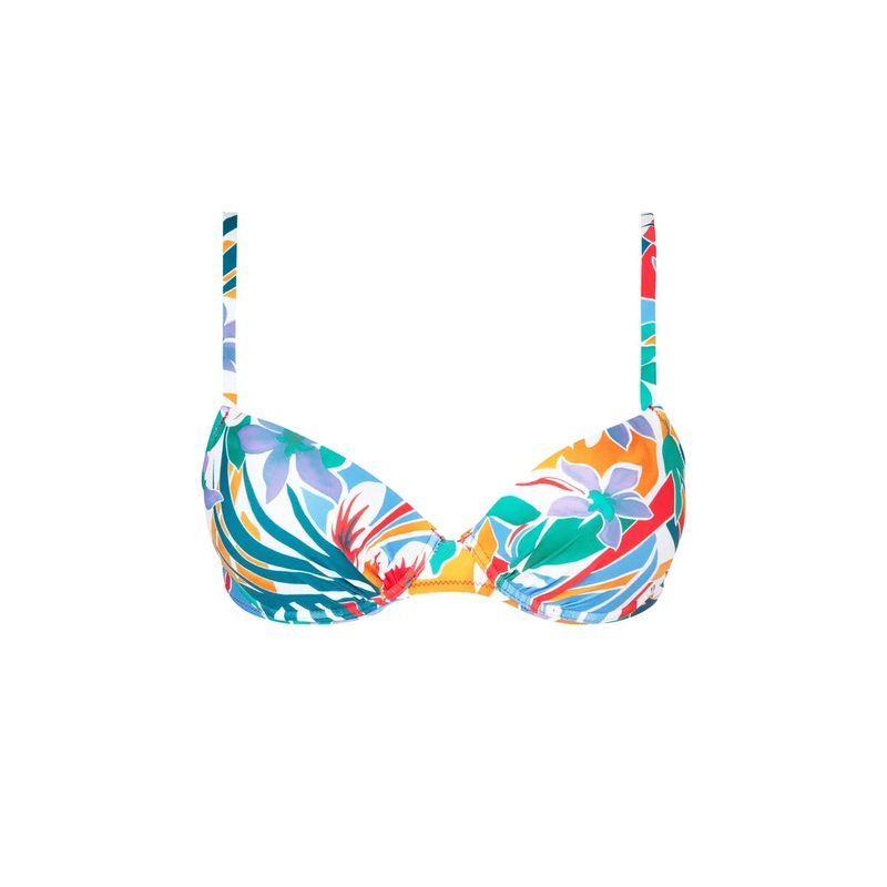 Antigel Swimwear by Lise Charmel - La Flaneuse Padded Bikini Top Papiers Decoupes