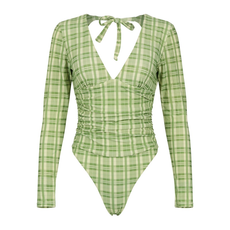 Malibu Surf Suit - Plaid