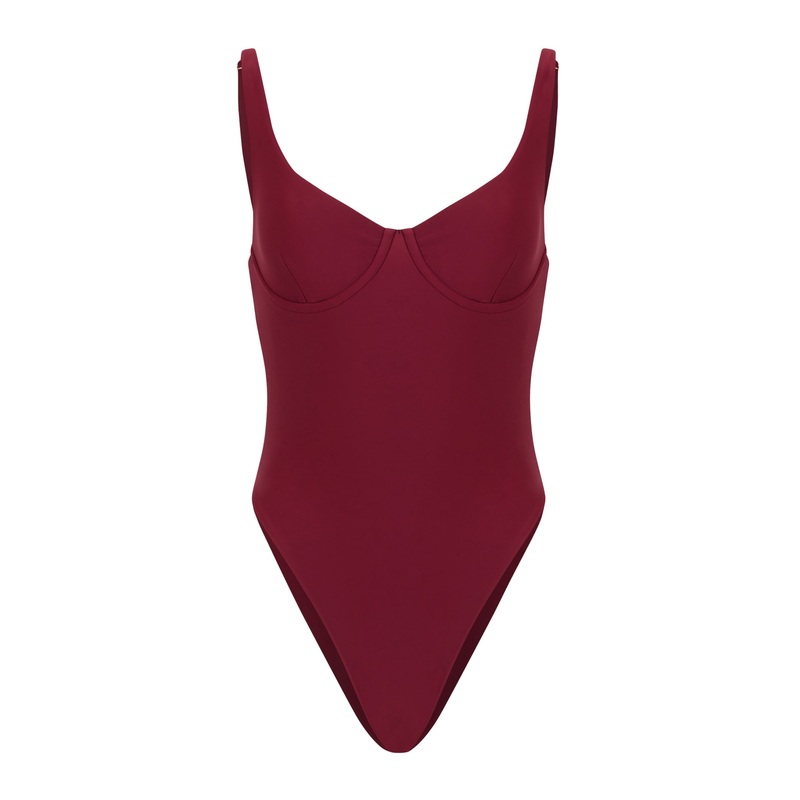 Avila One Piece - Cherry Wine