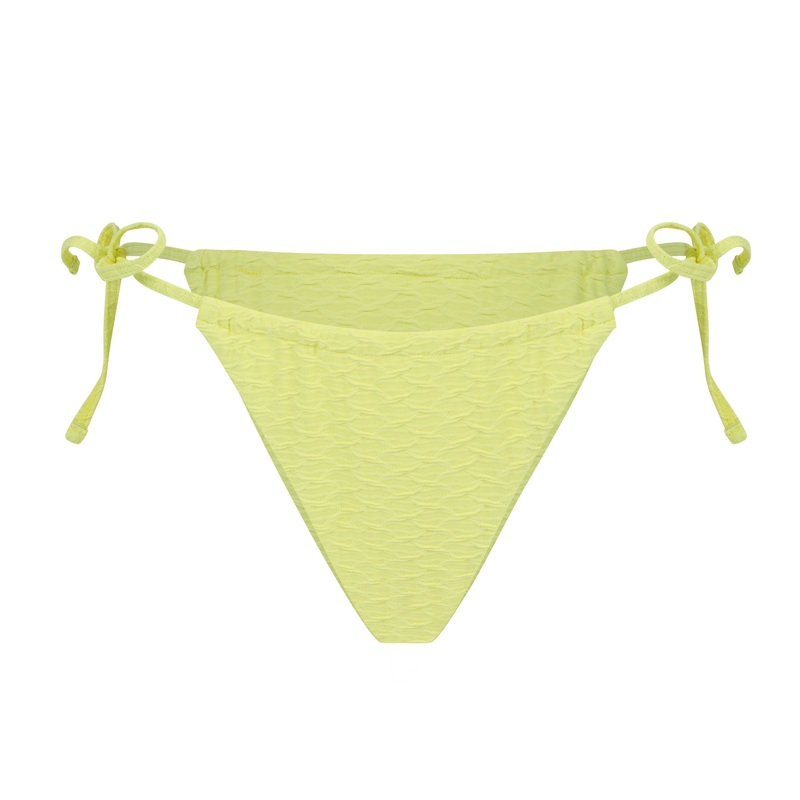 Nalo Bottom - Textured Geometric / Sun Yellow