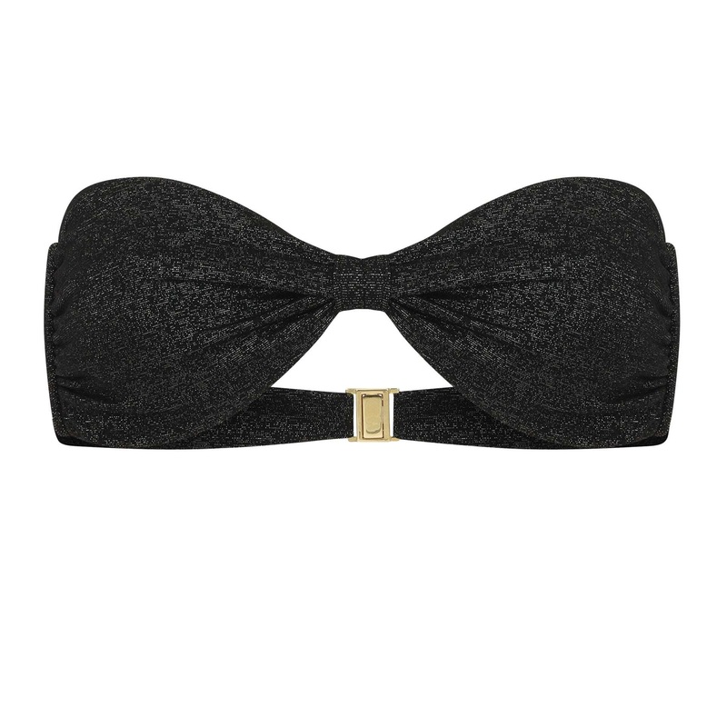 Santorini Bandeau Top - Midnight