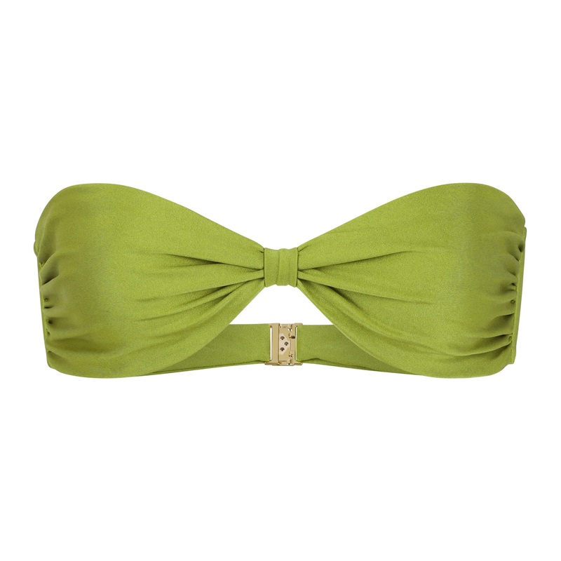 Santorini Bandeau Top - Palm