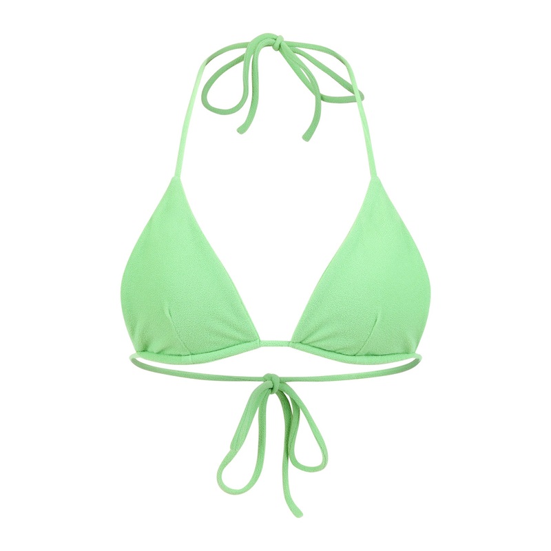 Tulum Tie Top - Aloe Terry
