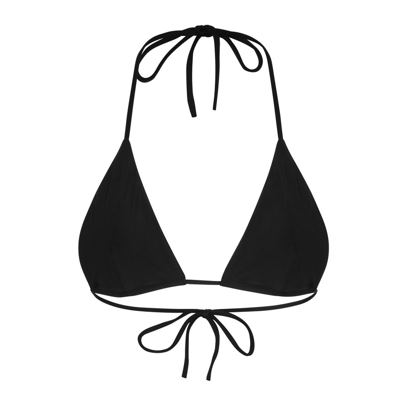 Tulum Tie Top - Black