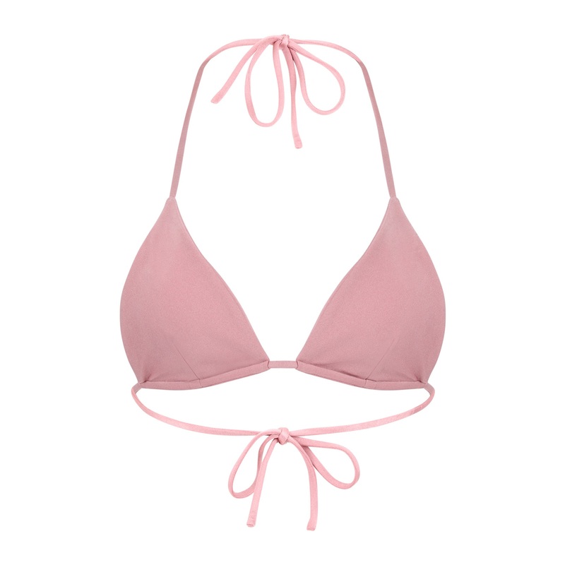 Tulum Tie Top - Dusty Rose