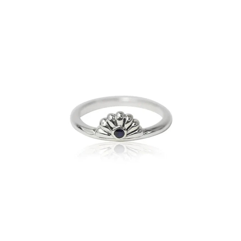 Sapphire Bloom Ring