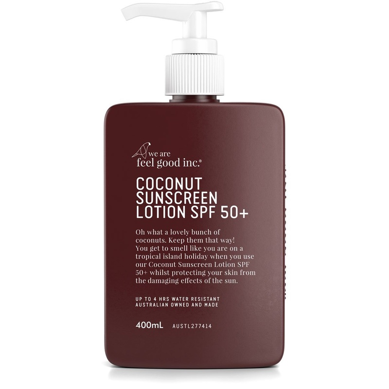 We Are Feel Good Inc - Coconut Sunscreen Lotion SPF 50+ | 400ml