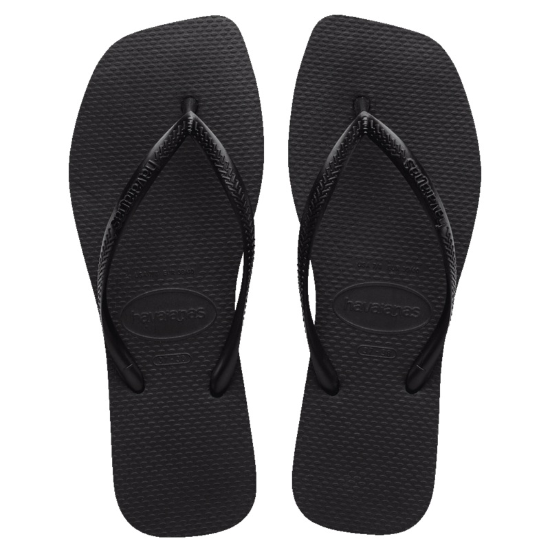 Havaianas - Slim Square Solid Flip Flop Black