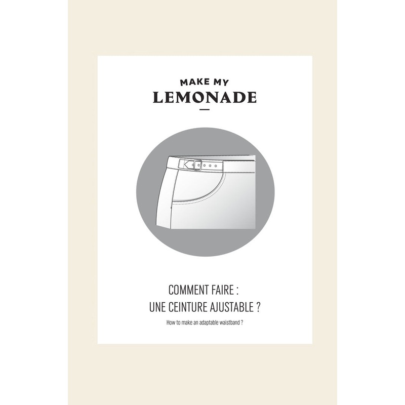 TIPS : Comment faire une ceinture ajustable
