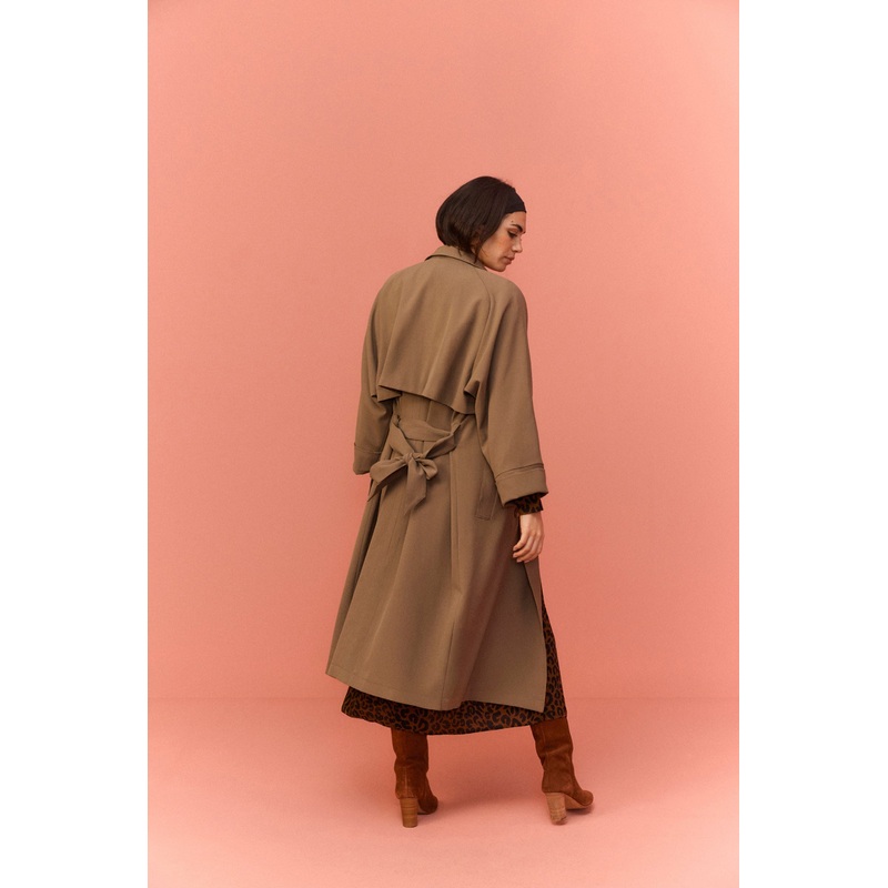 TRENCH RAOUL TABAC