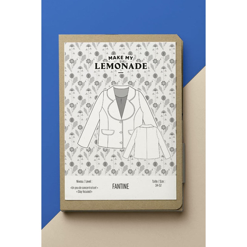 PATRON DE COUTURE VESTE FANTINE PDF