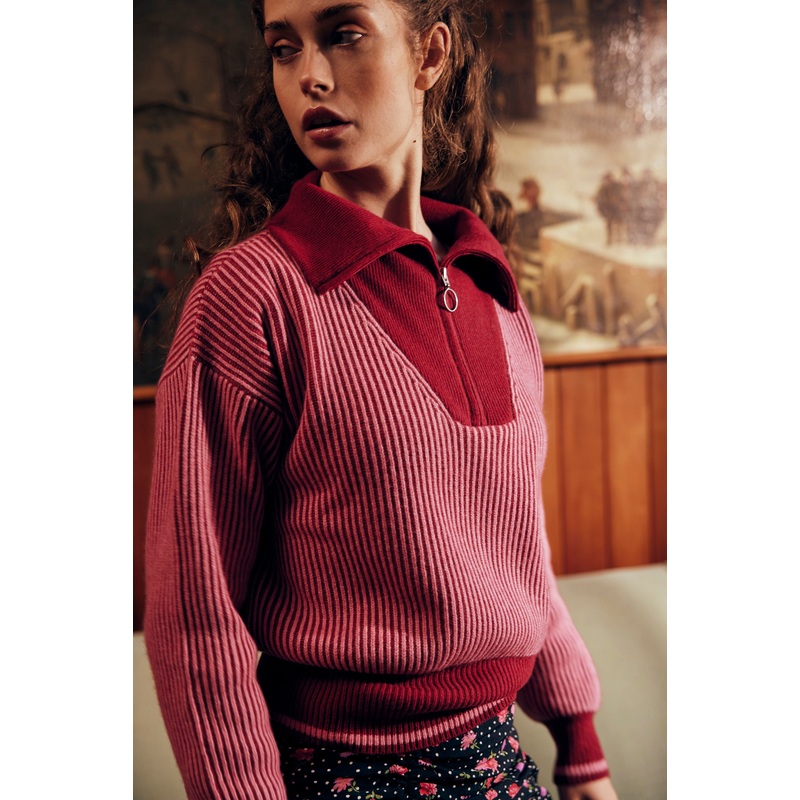 PULL RUBEN BICOLORE