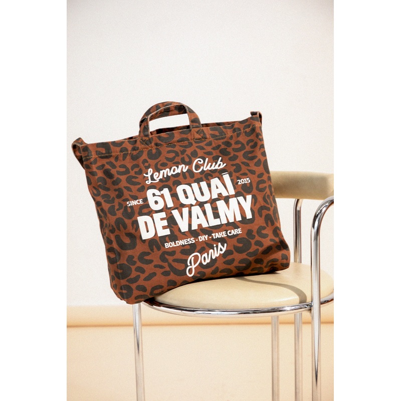 SAC CABAS SUZETTE LEOPARD
