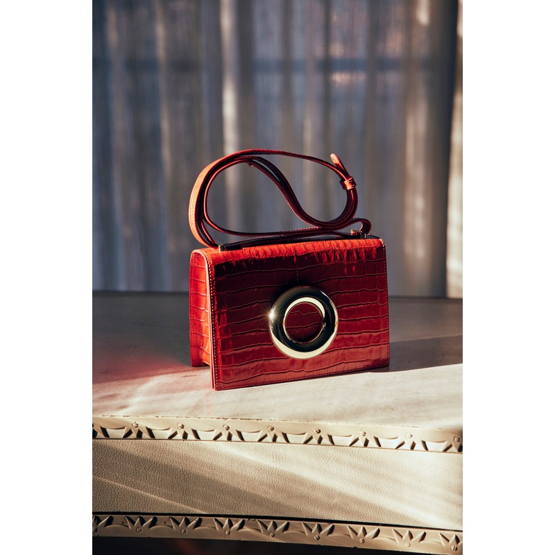 SAC JOHN CROCO ROUGE