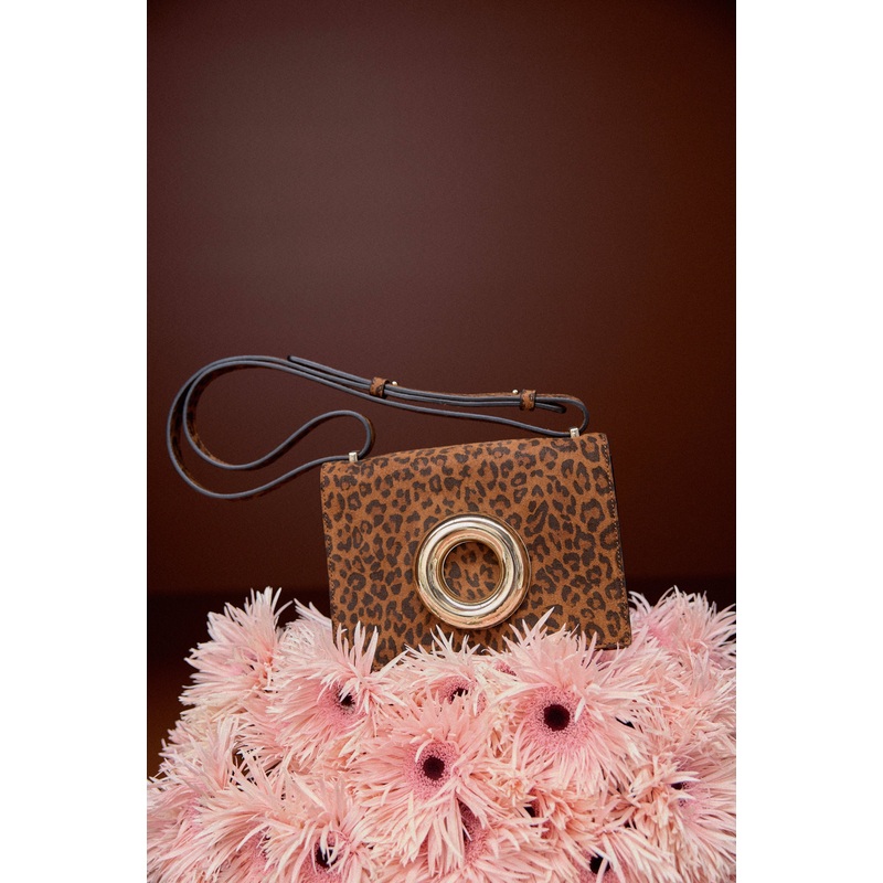 SAC JOHN CUIR LOPARD