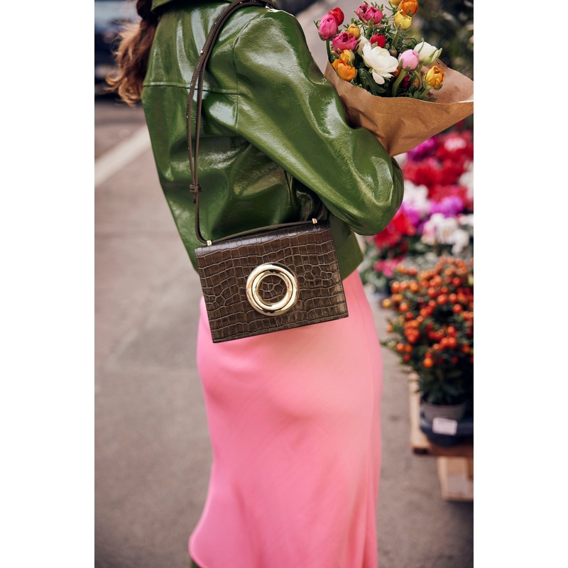 SAC JOHN EFFET CROCO