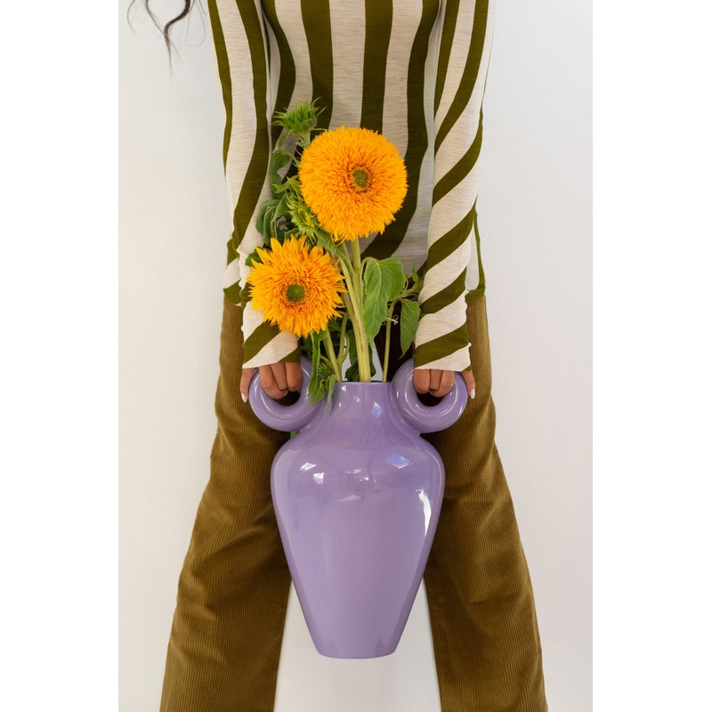 VASE GEORGES LILAS