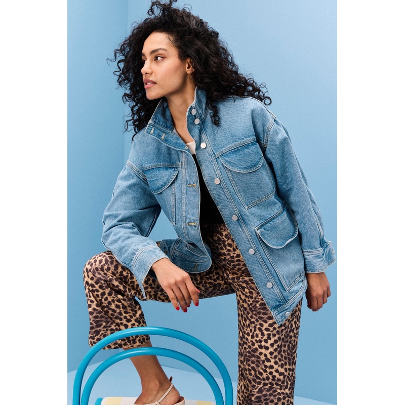VESTE MAX LIGHT BLUE
