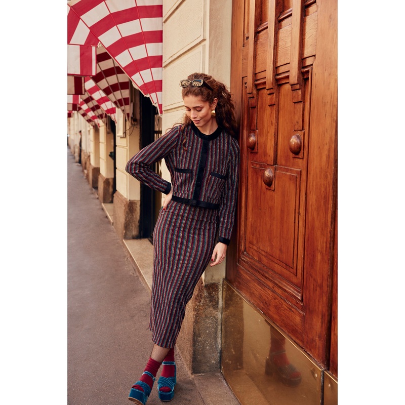 VESTE SUKI CRAZY STRIPES