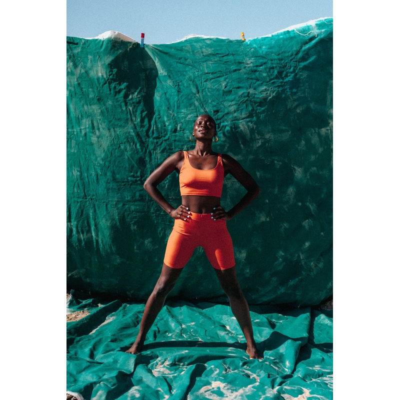 CYCLISTE NAMI RIB ORANGE