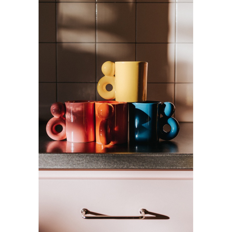 MUG OLIVIA JAUNE