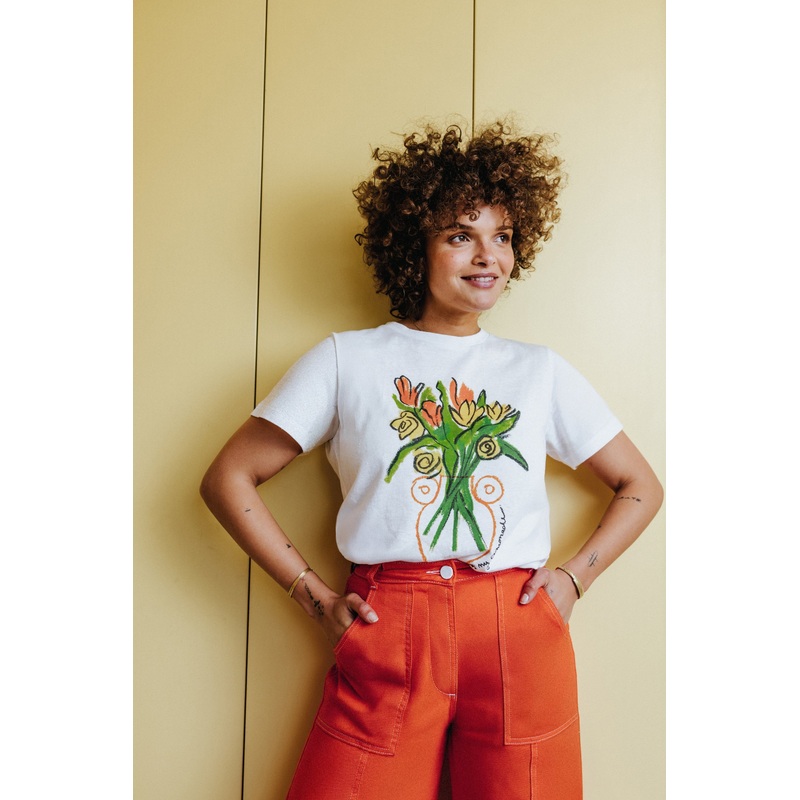 T-SHIRT RICKY FLEURS