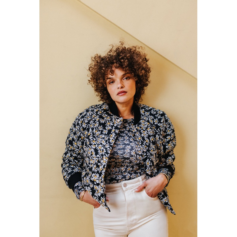 VESTE SUSANNA DAISY NOIR
