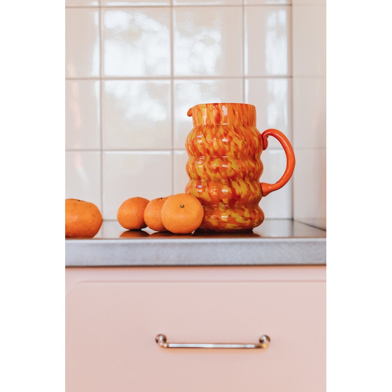 CARAFE ELIANOR ORANGE & JAUNE