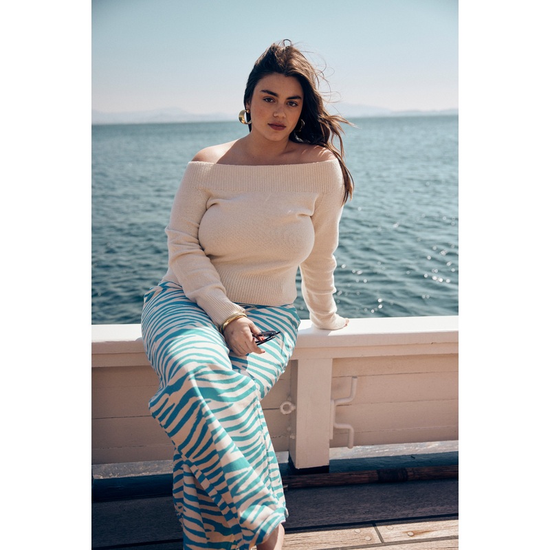PULL BASILE ECRU
