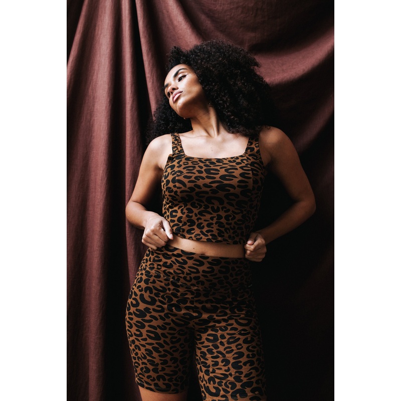 SHORT JAYA LEOPARD